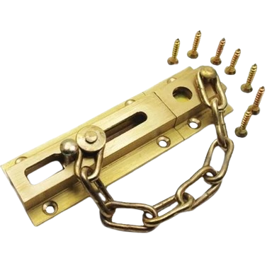 BULMAX EMNİYET ZİNCİR SÜRGÜLÜ SARI BMX3550